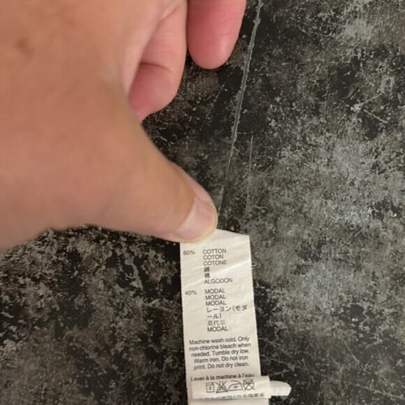 Gap Factory Navy/White Rugby Striped 3/4 Sleeve Boatneck Top Size S - Picture 5 of 5